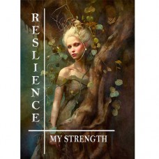 DUTCH LADY DESIGNS GREETING CARD Resilience, My Strength